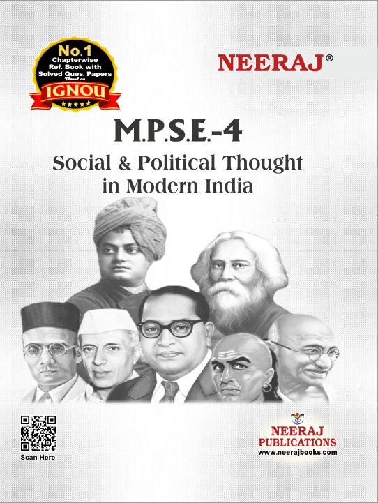 Social and political Thought in Modern India